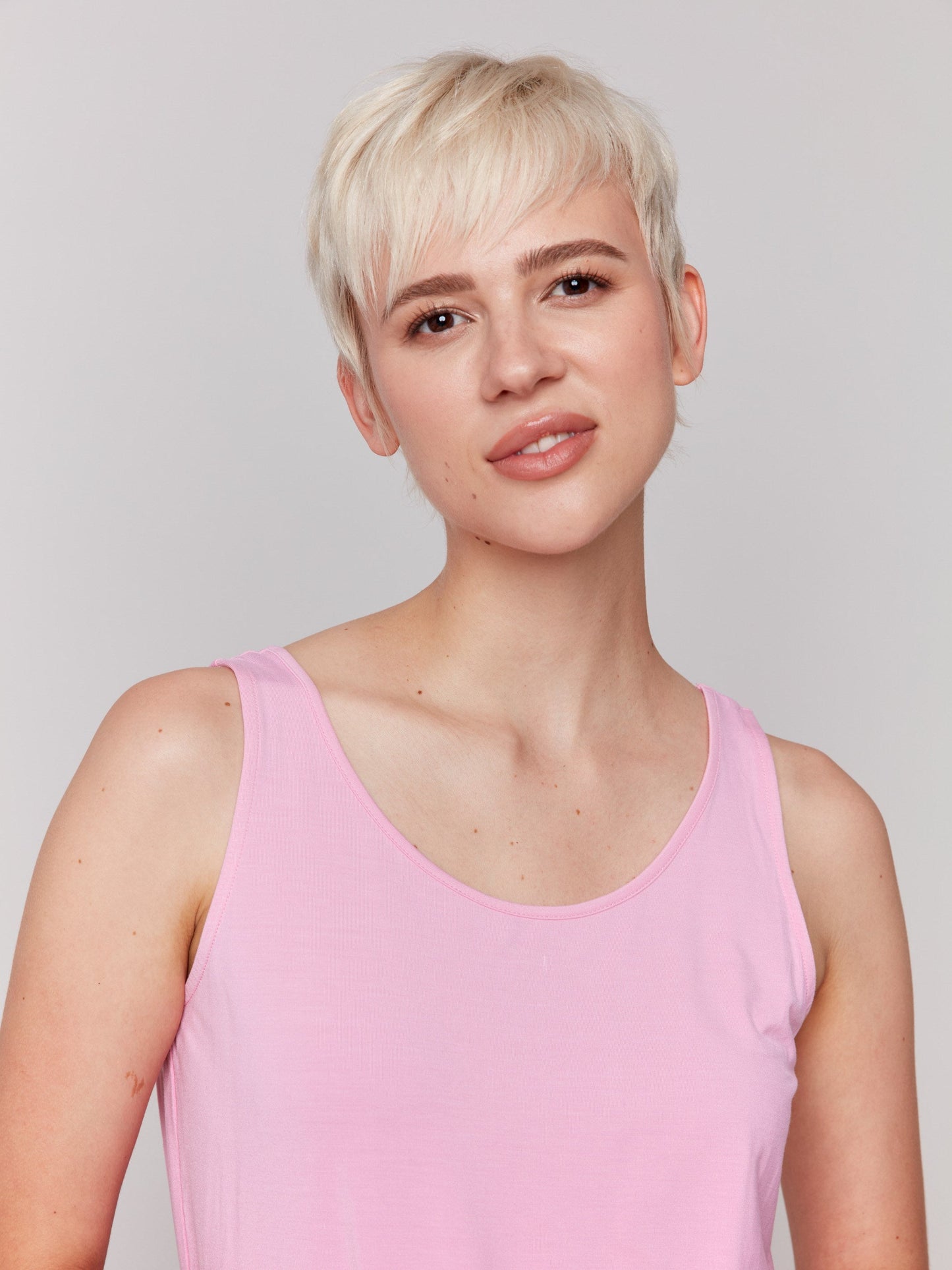 Reversible Bamboo Cami - Begonia